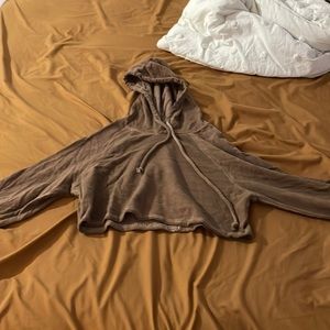 FASHION NOVA LONG SLEEVE CROP TOP